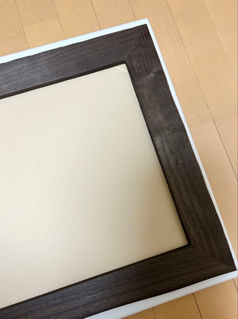 越後桐 手ぬぐい額 天然木 新潟県産 桐 額 アート インテリア