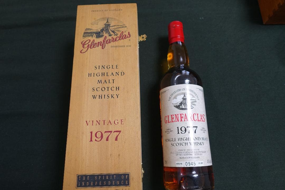 ウイスキー Glenfarclas 1977