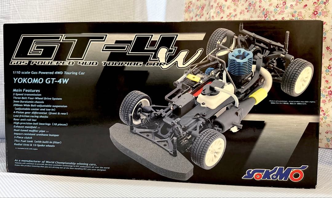 ヨコモ★GT-4W USチャンピオン仕様 エンジンレス 1/10