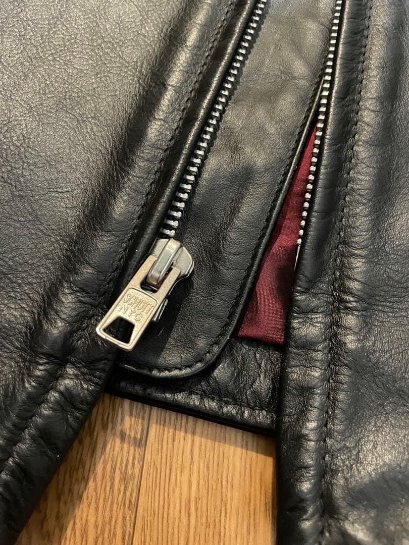 美品 Schott 641XX ステアハイド 34 ライダースジャケット