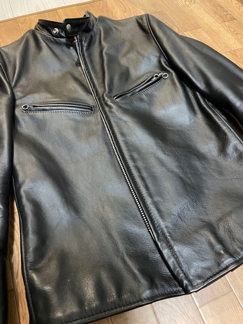美品 Schott 641XX ステアハイド 34 ライダースジャケット