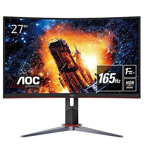 AOC 27インチ 曲面ゲーミングモニター C27G2X/11 165Hz