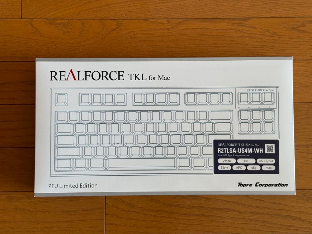 【極美品】REALFORCE TKL SA for Mac（英語配列/WH）
