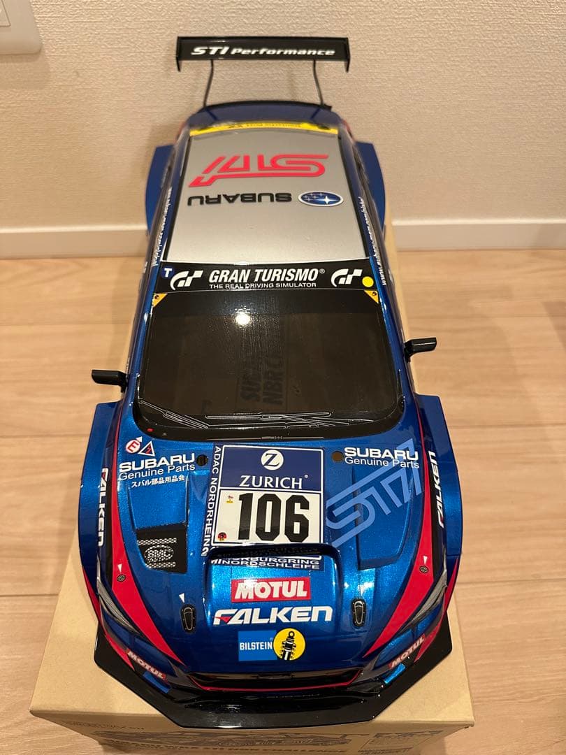 ラジコン　タミヤ　XB SUBARU WRX STI NBR 完成品