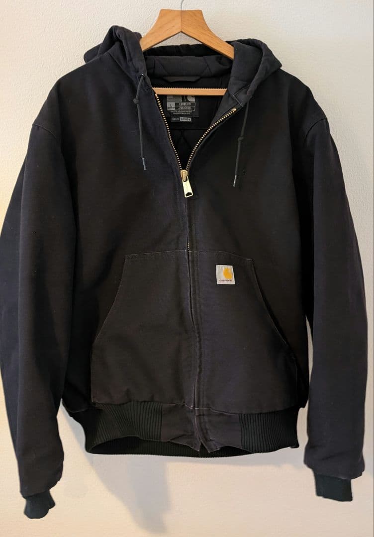 Carhartt ActiveJacket L BLK J0140 USA製