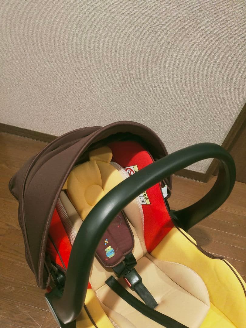 限定 くまのプーさん ファーストキャリー ベビーキャリー ジュニアシート 美品