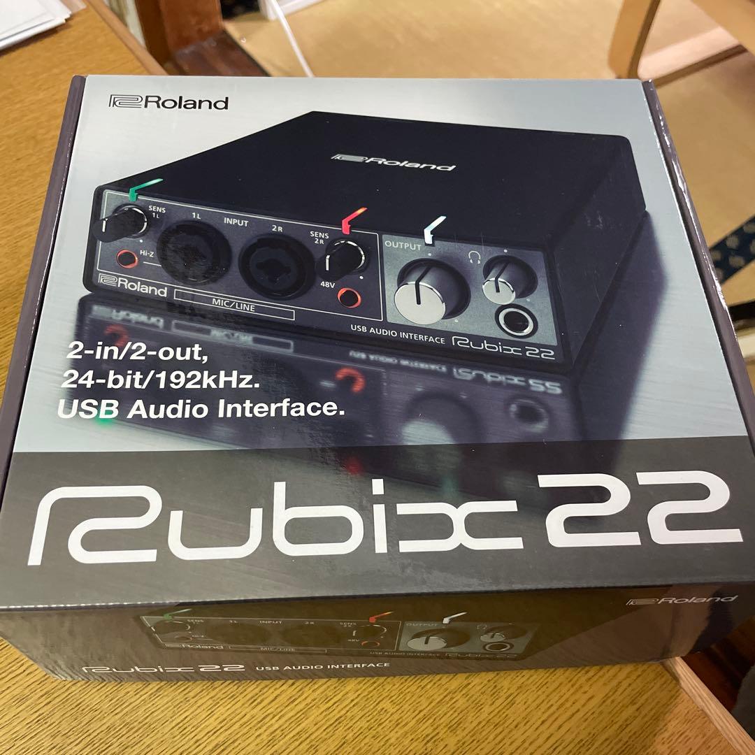 配信機器・PA機器・レコーディング機器 Roland Rubix22 USB Audio Interface
