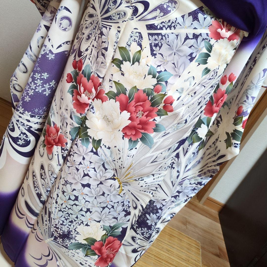 華麗で素敵なお振り袖　正絹