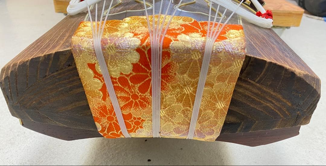 琴 お筝 筝 13弦 小川謹製 焼き印 くり甲