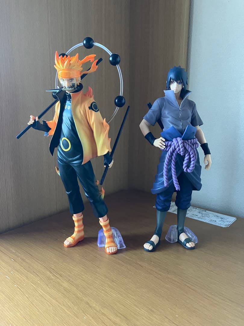 NARUTO1番くじナルト・サスケフィギュアセット