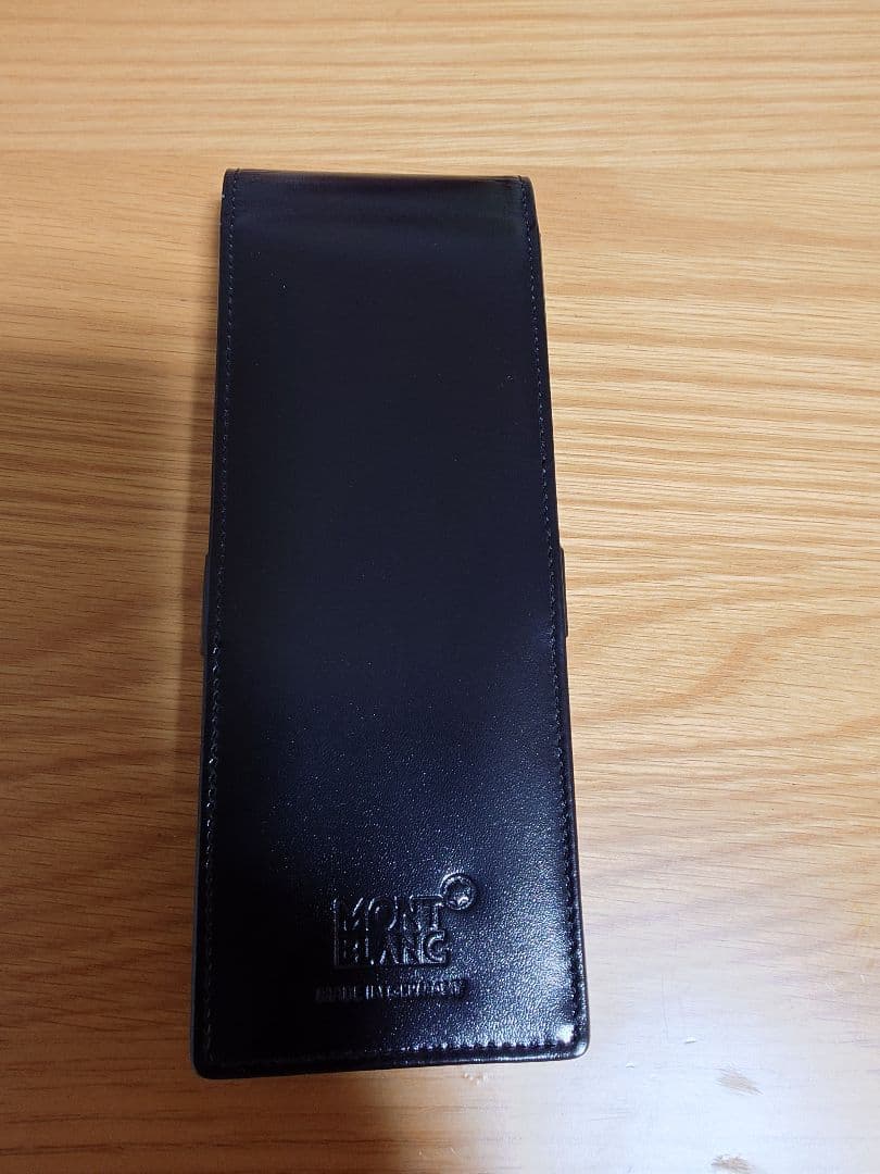 モンブラン　マイスターシュテュック　ペンポーチ　３本用/ブラック