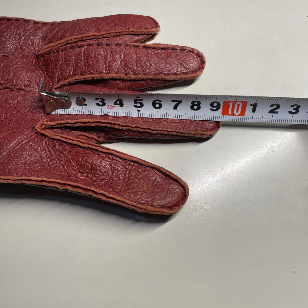 デンツ ペッカリー 7-1/2 ライニング無し　KIRSCHカラー（赤茶色）