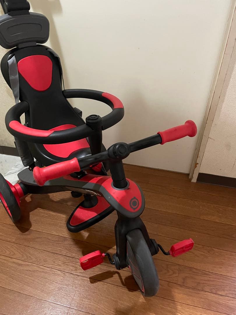 GLOBBER グロッバー エクスプローラートライク4in1 レッド