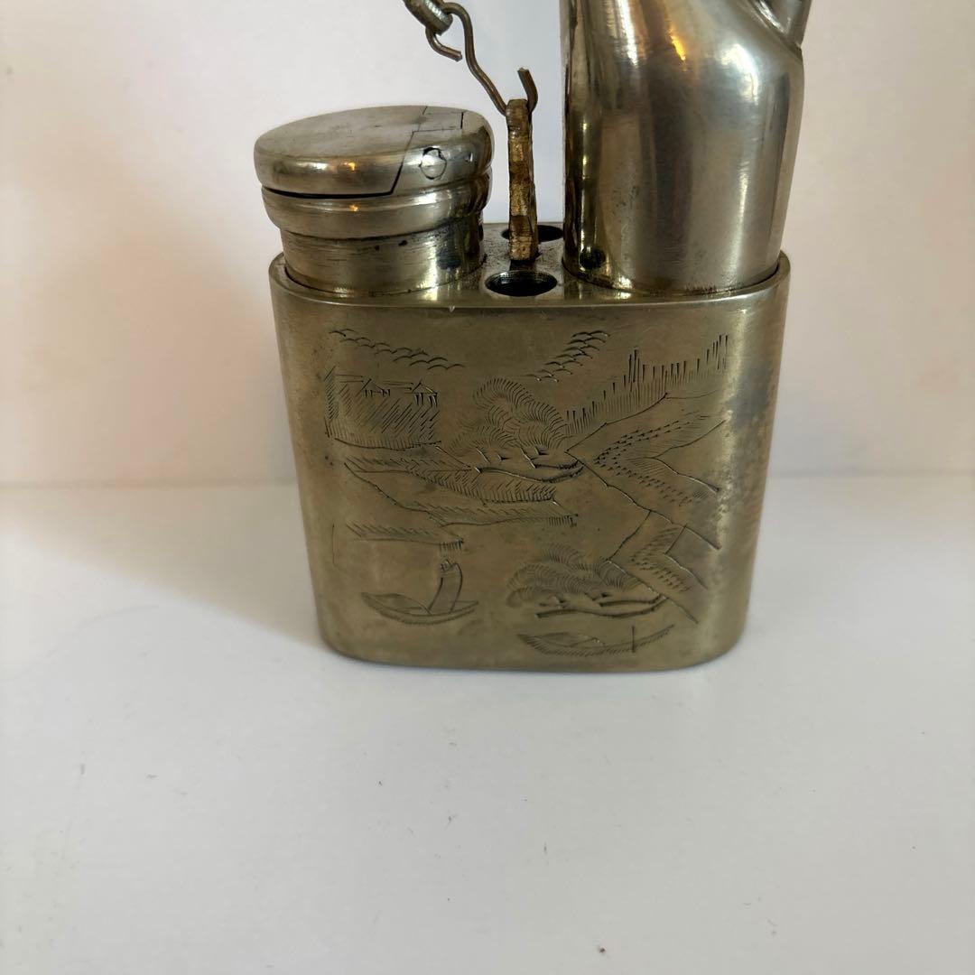 中国美術 唐物 チャイナブラス・水煙パイプ