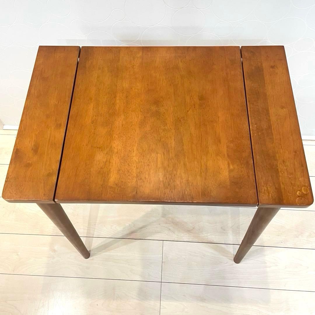 【市場】木製ドレッサー 鏡台 鏡付き コンパクト収納 天然木 北欧風