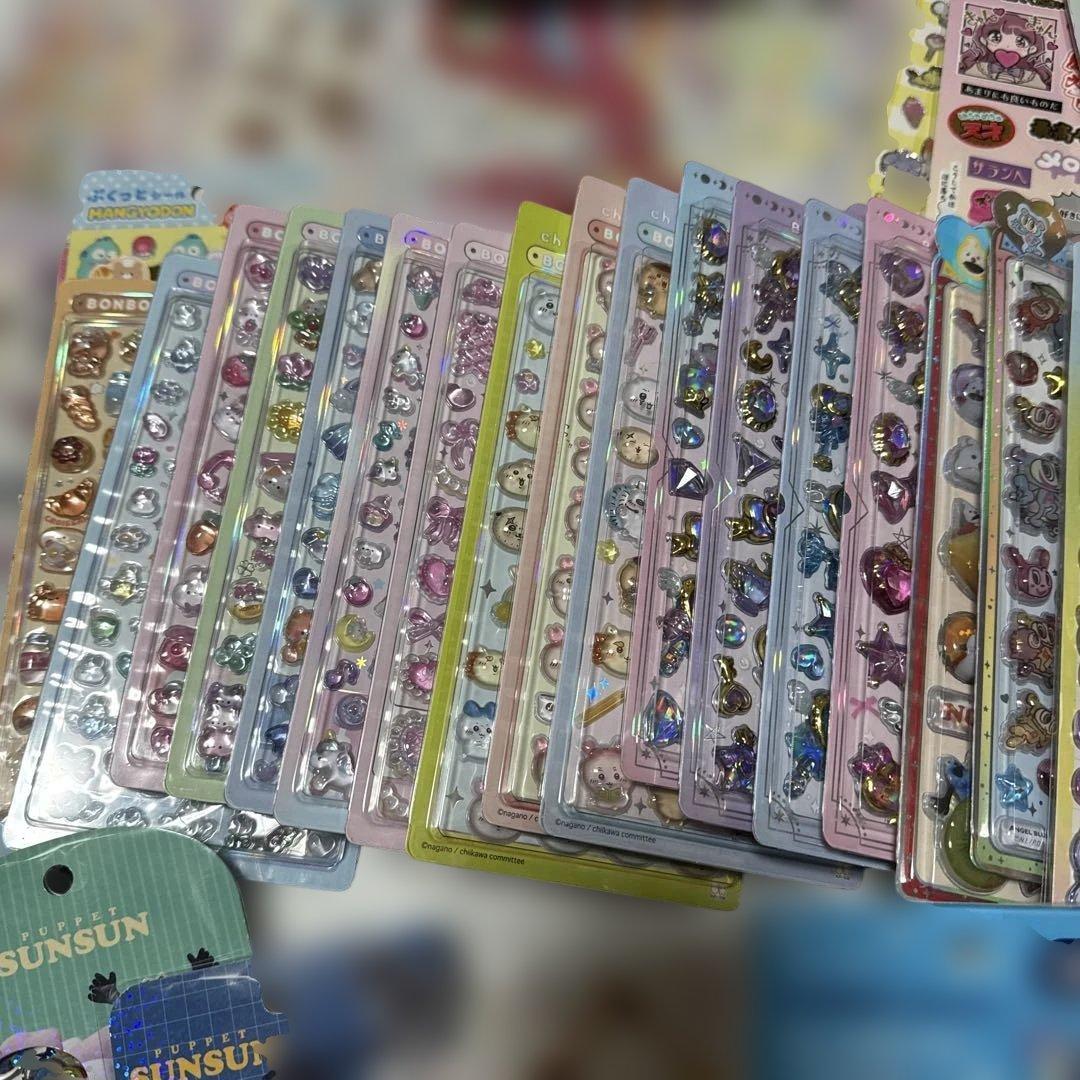 (152)ボンボンドロップシール　うるちゅるポップシール　おすそ分け　１１０枚