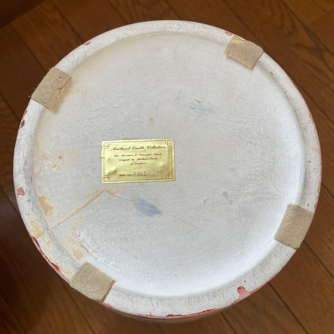 メートランドスミス MAITLAND SMITH 陶器製壺　蓋付き　ヴィンテージ