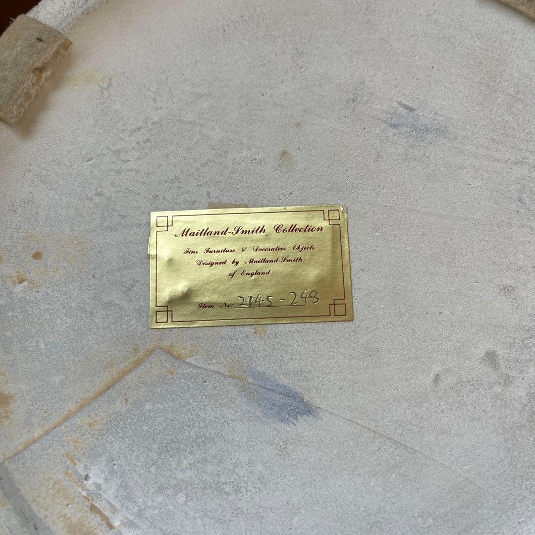 メートランドスミス MAITLAND SMITH 陶器製壺　蓋付き　ヴィンテージ