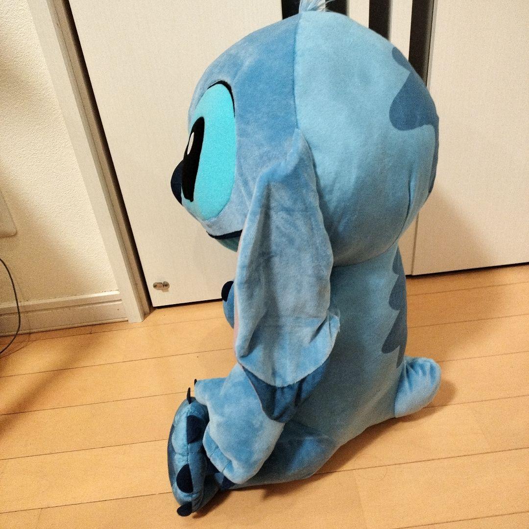 スティッチ ふわふわ くたっと 超超BIG ぬいぐるみ 大きい 青