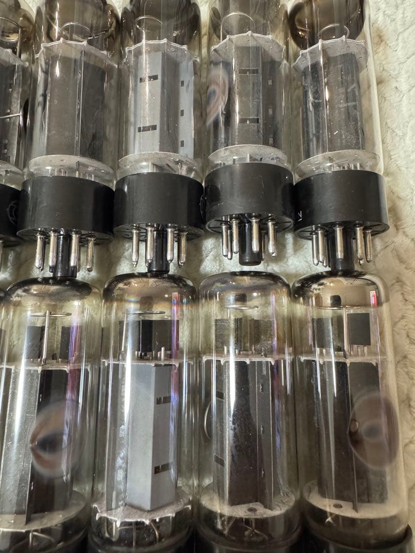 し*。様 HITACHI 6CA7 真空管 12本セット オーディオ アンプ 日