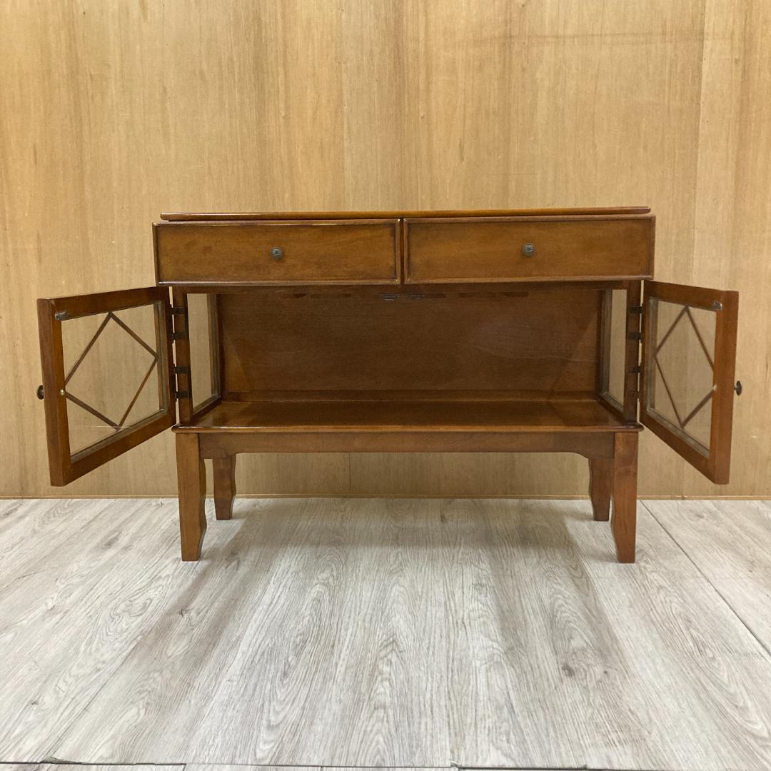 アンティーク調　飾り棚　キャビネット　クラシック