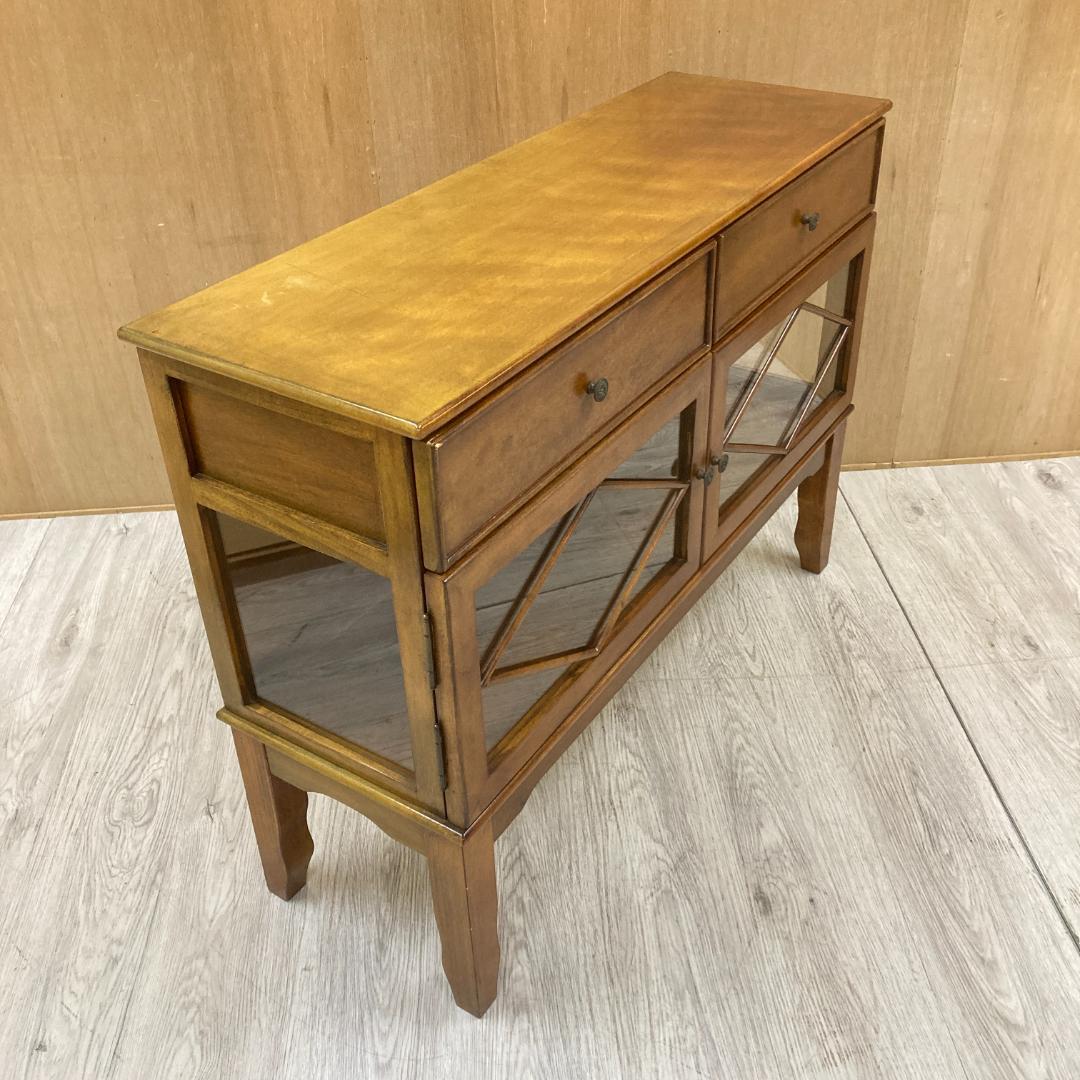 アンティーク調　飾り棚　キャビネット　クラシック