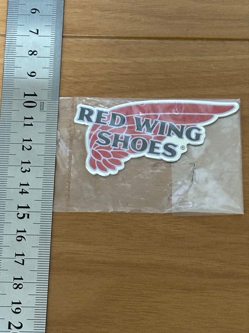 激レア 非売品　レッドウイング　アルミステッカー　redwing