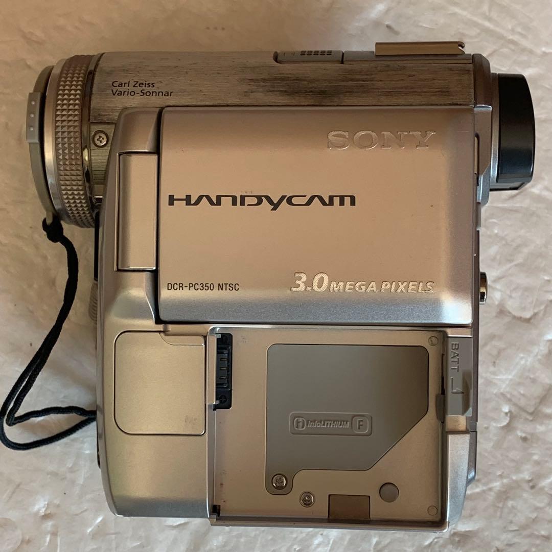 ジャンク ソニー SONY DCR-PC350 ハンディカム 壊れています