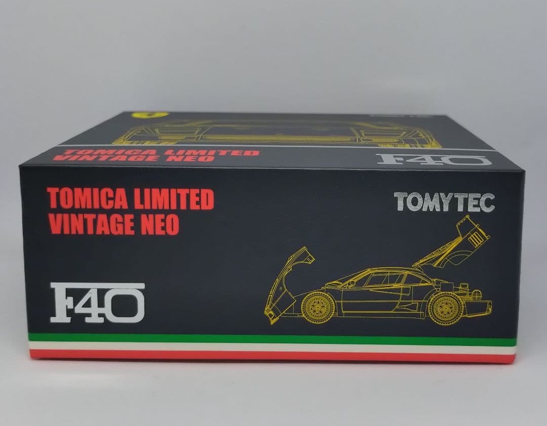 TLV-NEO フェラーリF40 (黄)トミカリミテッドヴィンテージネオ