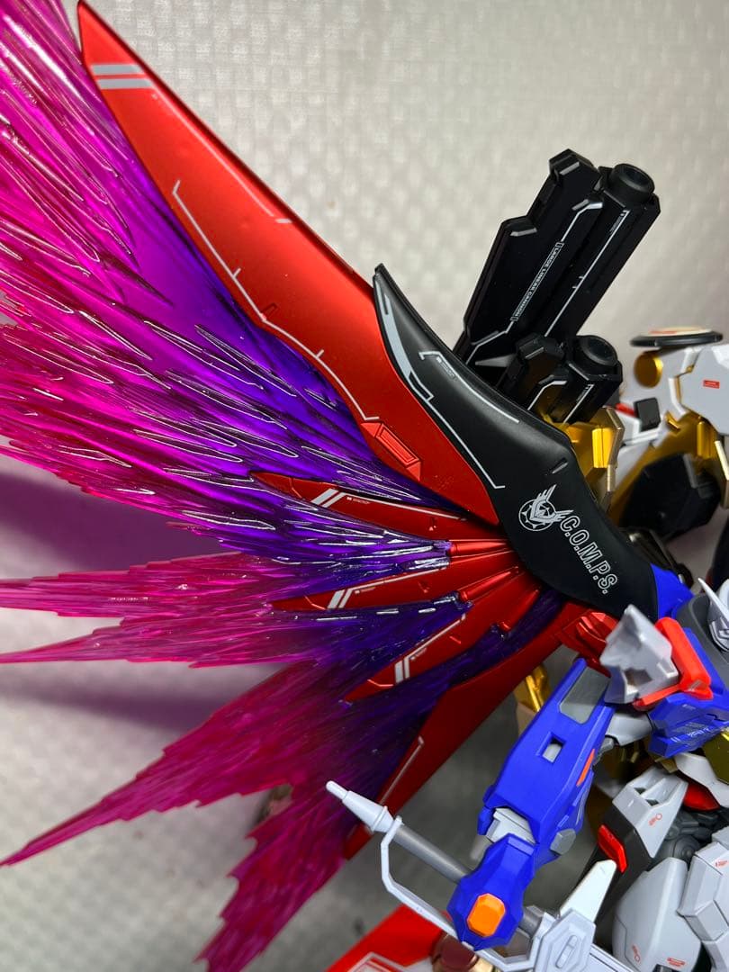 hgデスティニーガンダム SpecII ゼウスシルエット&光の翼•最終値下げ