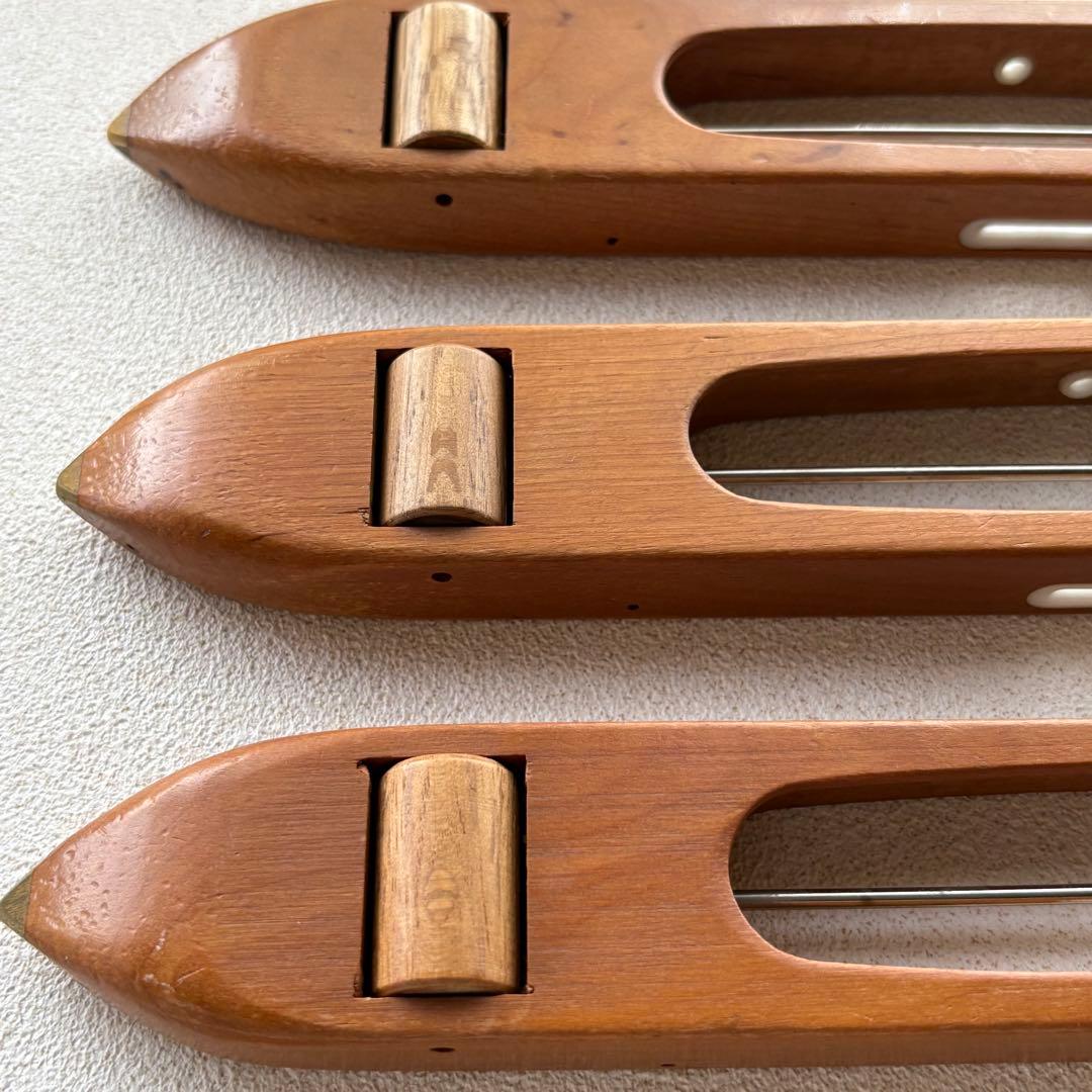 船型シャトル3号（27ｃｍ）東京手織機　３本セット　＋おまけ１本