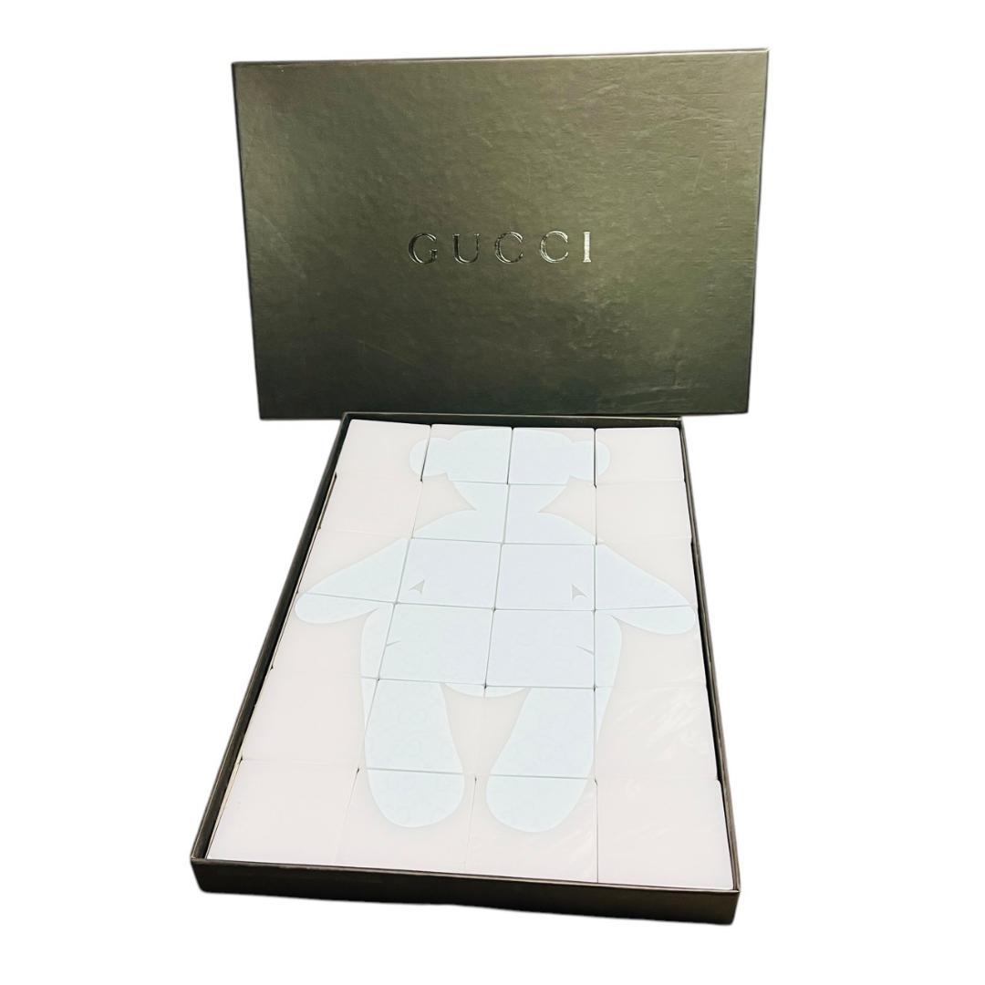 グッチ GUCCI パズル インテリア テディベア　くま