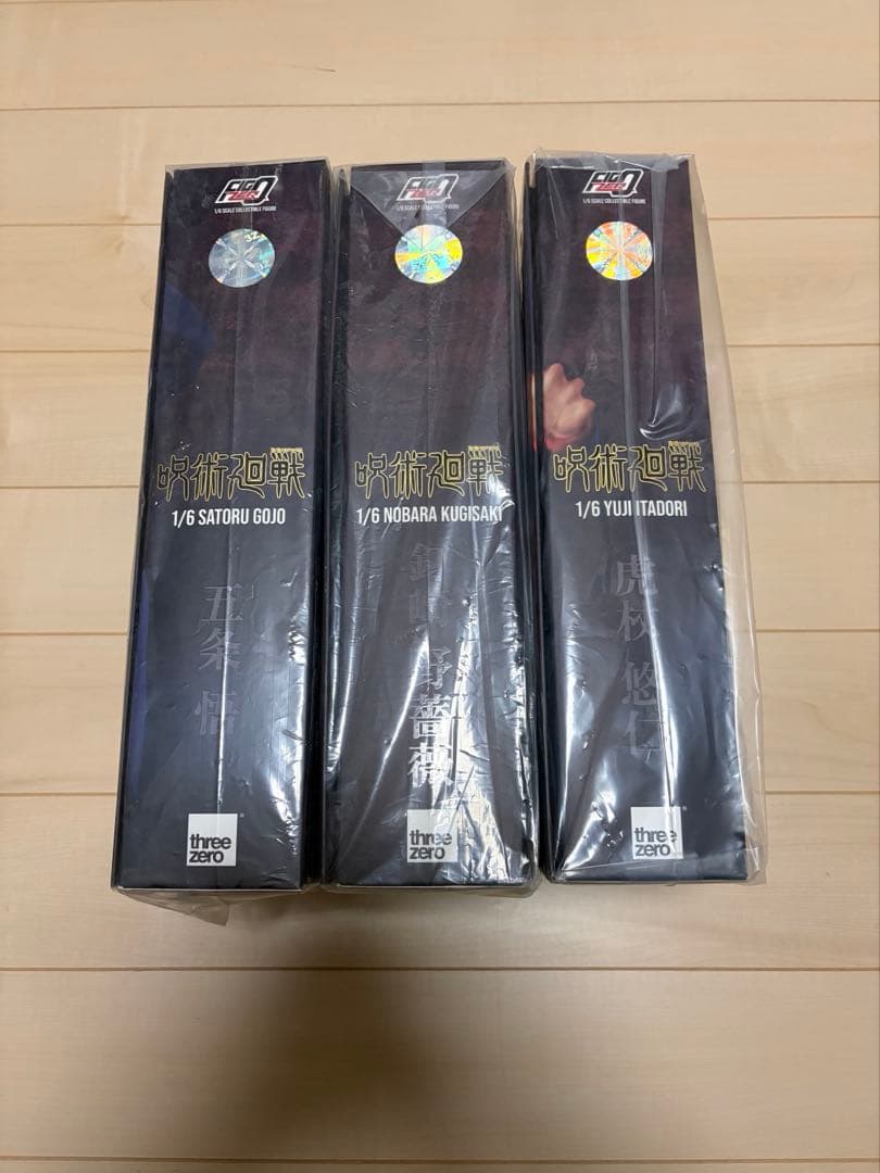 新品 スリーゼロ 呪術廻戦 虎杖 釘崎 五条 threezero