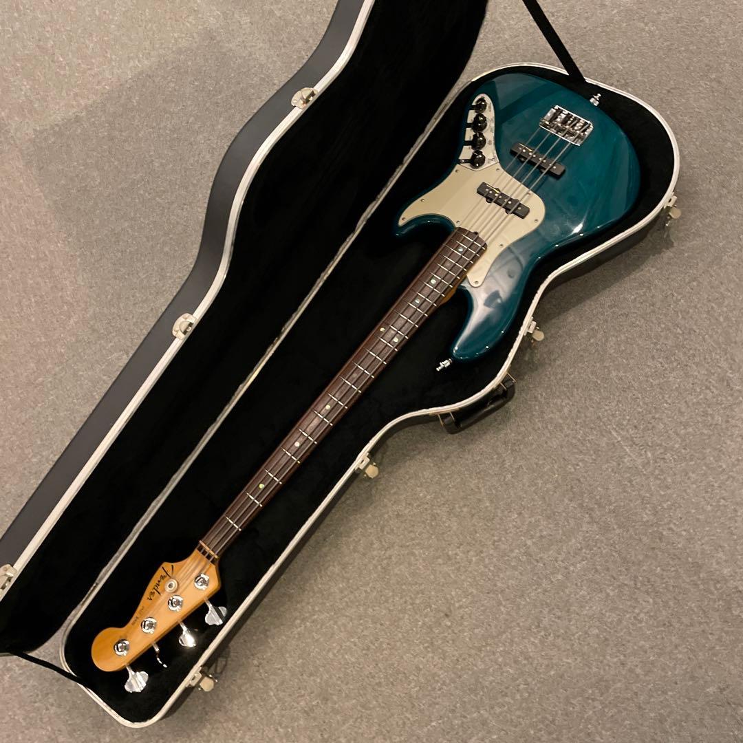 フェンダー USA Ultra Jazz Bass Ultraburst 難あり