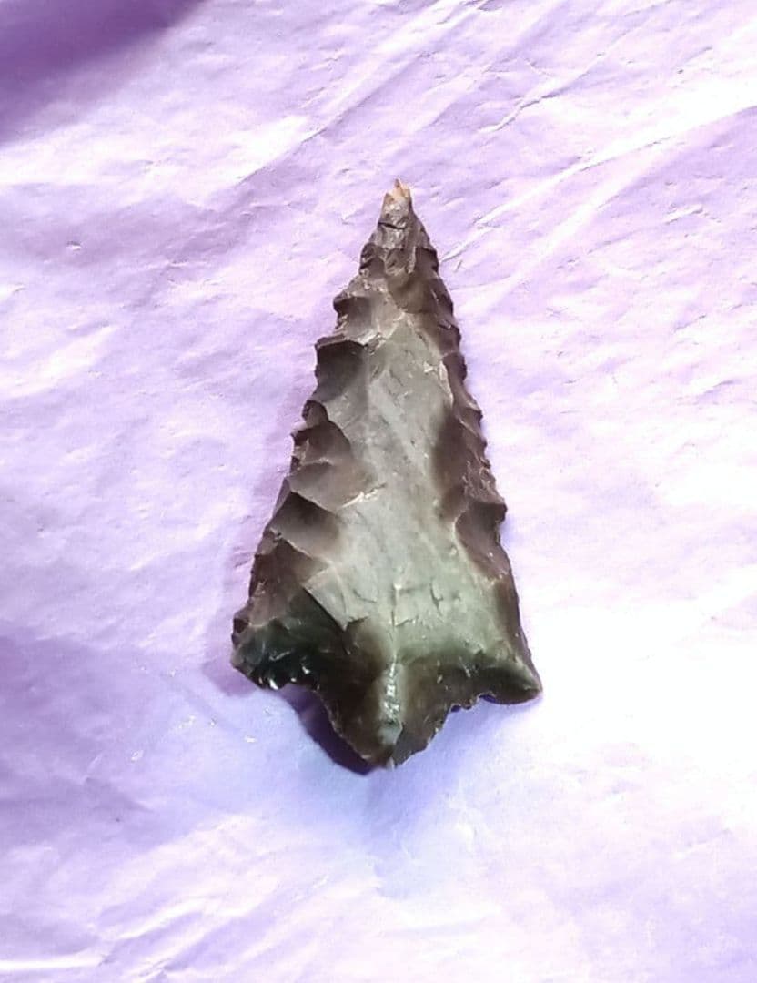 魔改造 旧石器 チャート ❑ 348 石槍 模写 ❒ 石器