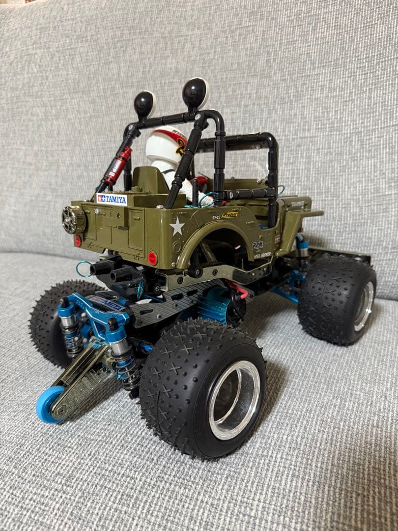 12月10日まで.タミヤ ワイルドウィリー2 XB カスタム車　フルセット！