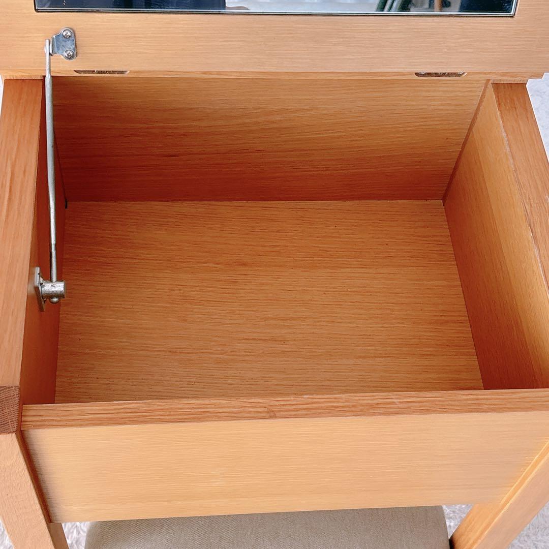 ゆり様リクエスト品 】MUJI 無印良品 ドレッサー & チェア タモ材 ナチュ