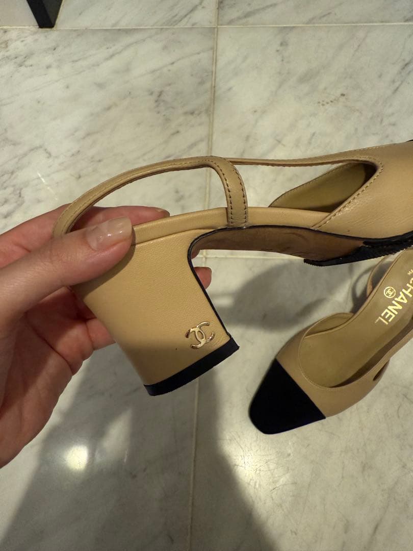 【本日のみ値下げ】CHANEL スリングバック　36