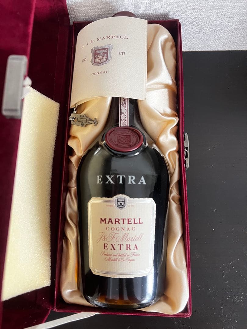 J＆F MARTELL EXTRAマーテル エクストラ700ml鍵・冊子・箱付き