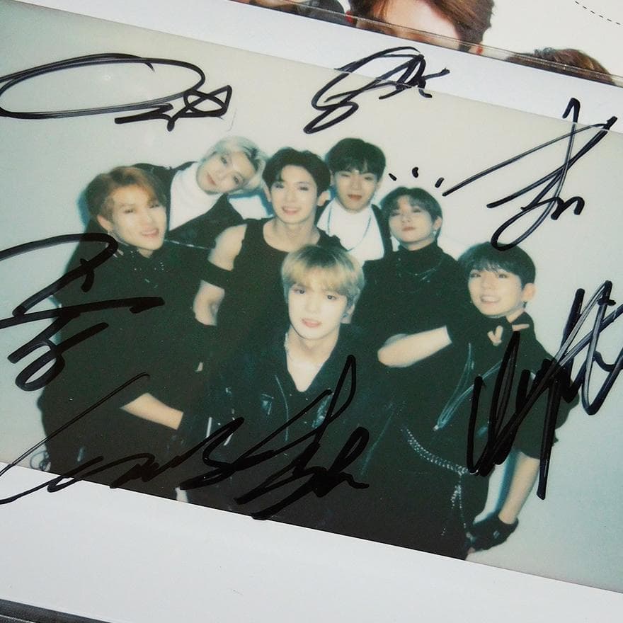 MONSTA X 直筆サイン入りチェキ