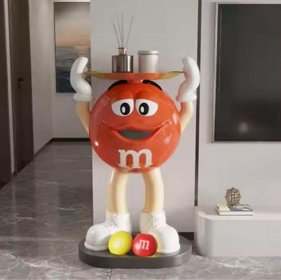 【新品】M&M's エムアンドエムズ サイドテーブル フィギュア