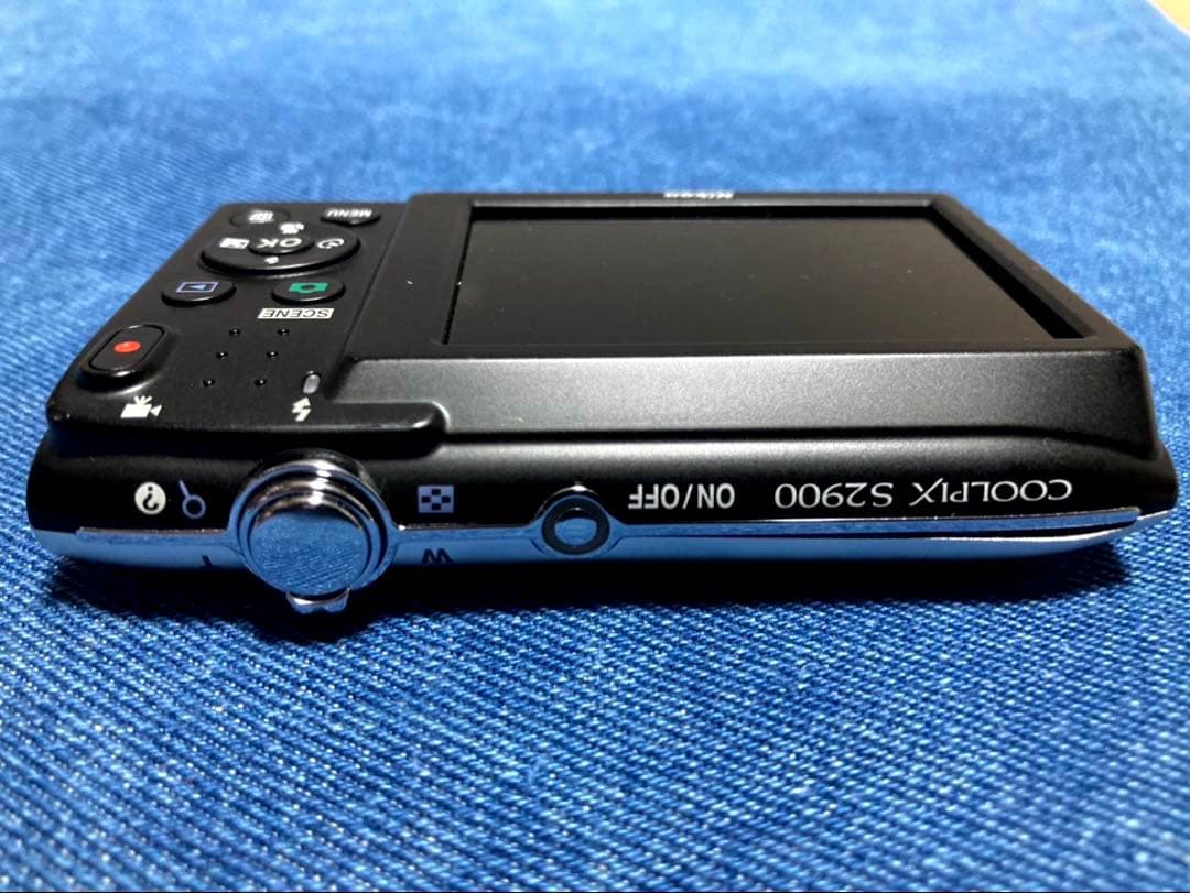 【動作品】Nikon クルーピクスS2900 シルバー