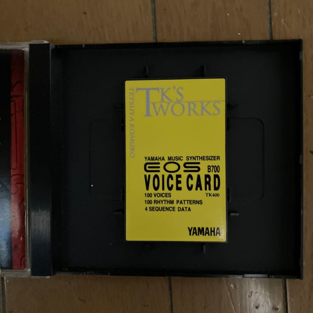 貴重　Yamaha EOS Voice Card B700 TK400 小室哲哉