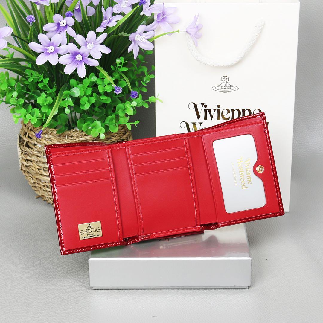 Vivienne Westwood ヴィヴィアン三つ折り財布 赤o 1