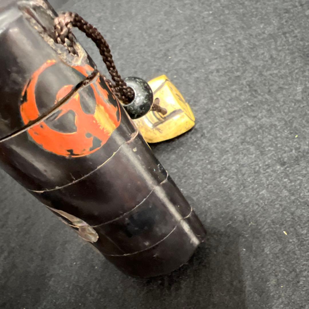 江戸時代　五段印籠、極上根付　73g 東Y7-1203☆2F