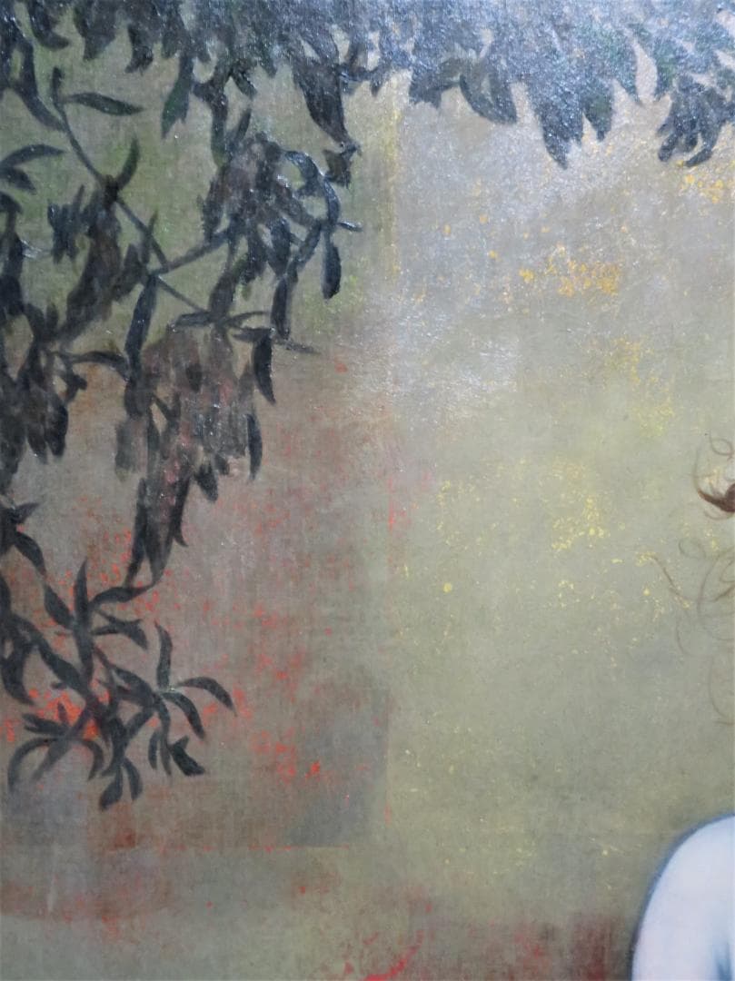 ◆小川以久男　「エウロペ」　油彩F15号　裸婦　ギリシャ神話　 安田火災賞　◆