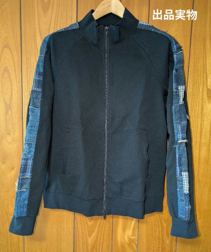 【KUON】Track Jacket UPCYCLED BORO TYPE02