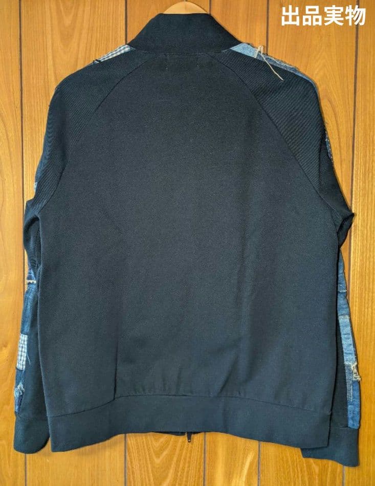 【KUON】Track Jacket UPCYCLED BORO TYPE02