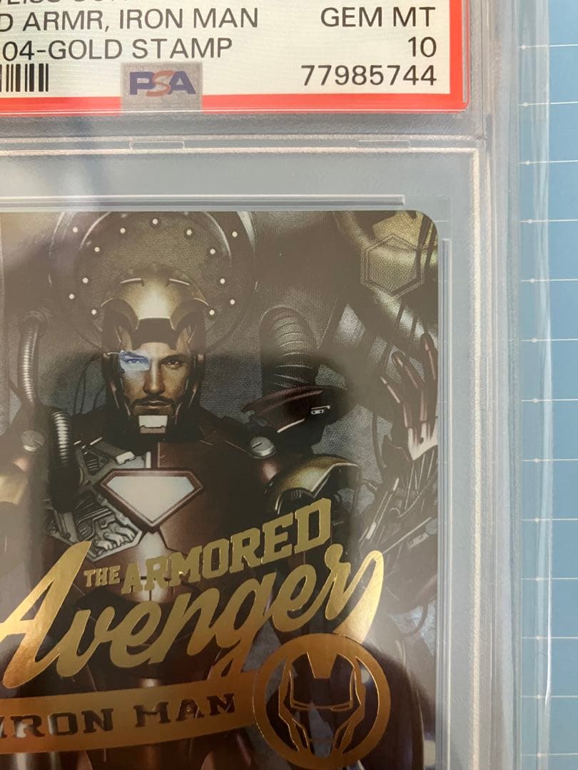 ヴァイスシュヴァルツ 洗練されたアーマー アイアンマン SP サイン psa10