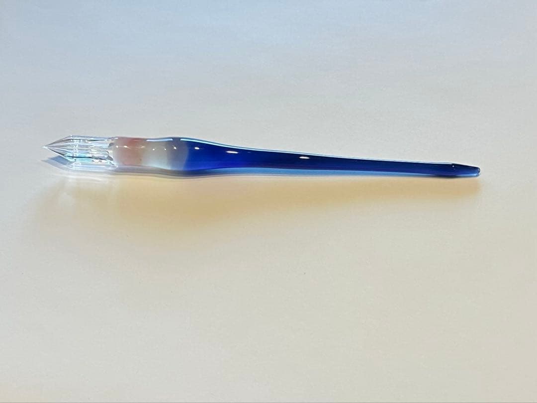 ガラスペンaun 新作　ブルーモーメント